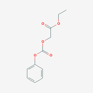 molecular formula C11H12O5 B8322413 Ethyl [(phenoxycarbonyl)oxy]acetate 