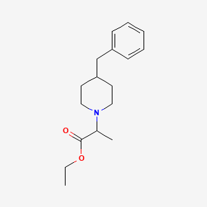 2-(4-Benzyl-piperidin-1-yl)-propionic acid ethyl ester