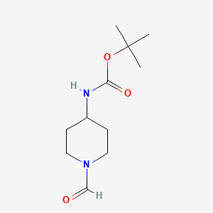 Tert-butyl (1-formylpiperidin-4-yl)carbamate