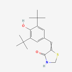 5-(3,5-Bis(tert-butyl)-4-hydroxyphenyl)methylene-4-thiazolidinone