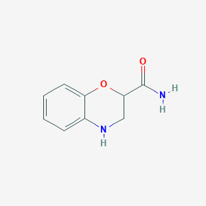 B083225 3,4-Dihydro-2H-1,4-benzoxazine-2-carboxamide CAS No. 13582-93-9