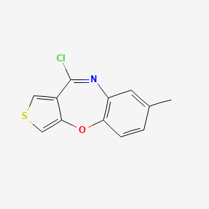 7-Methyl-10-chloro-thieno[3,4-b][1,5]benzoxazepine