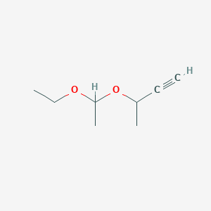 molecular formula C8H14O2 B8322671 1-Butyne, 3-(1-ethoxyethoxy)- CAS No. 5967-11-3