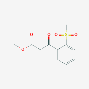 Methyl 3-(2-(methylsulfonyl)phenyl)-3-oxopropanoate