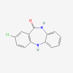 molecular formula C13H9ClN2O B8322770 2-chloro-5H-dibenzo[b,e][1,4]diazepin-11(10H)-one 