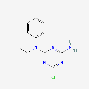 6-Chloro-N-ethyl-N-phenyl-[1,3,5]triazine-2,4-diamine