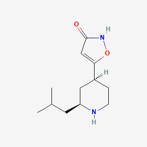 cis-5-(2-Isobutylpiperidin-4-yl)isoxazol-3(2h)-one