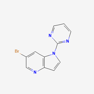 6-bromo-1-(pyrimidin-2-yl)-1H-pyrrolo[3,2-b]pyridine