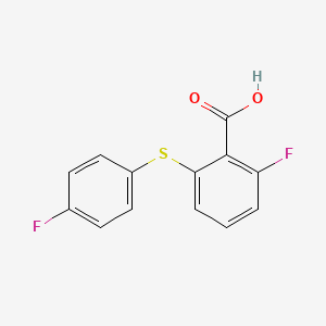2-(4-Fluorophenylthio)-6-fluorobenzoic acid