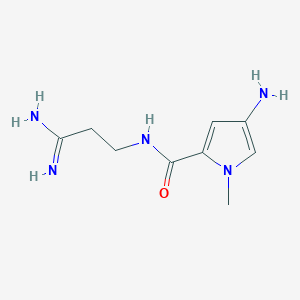 B083231 Pyrrole-2-carboxamide, N-(2-amidinoethyl)-4-amino-1-methyl- CAS No. 14559-42-3