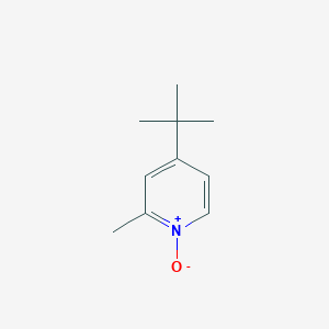 molecular formula C10H15NO B8323105 4-tert-Butyl-2-methyl-pyridine 1-oxide 