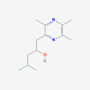 1-(3,5,6-Trimethyl-2-pyrazinyl)-4-methyl-2-pentanol