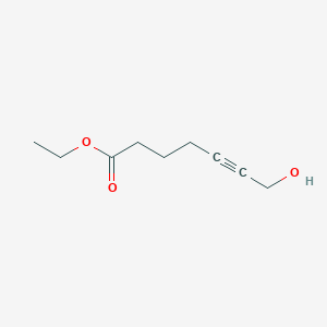 Ethyl 7-hydroxy-5-heptynoate