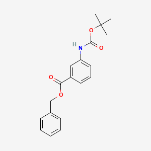 Benzyl 3-(t-butyloxycarbonylamino)benzoate