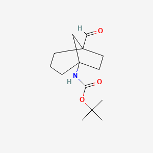 tert-Butyl 5-formylbicyclo[3.2.1]octan-1-ylcarbamate
