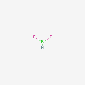 molecular formula BF2H B8323493 Difluoroborane CAS No. 13709-83-6