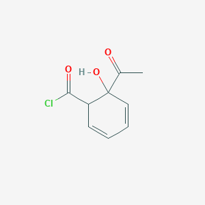 molecular formula C9H9ClO3 B8323674 2-Acetylsalicyloyl chloride 