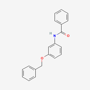 Phenyl-n-[3-(phenylmethoxy)phenyl]carboxamide