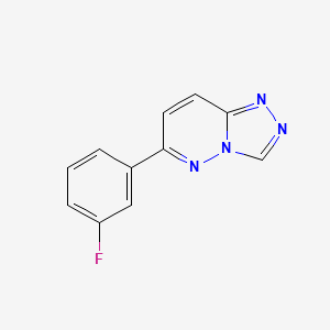 6-(m-Fluorophenyl)-1,2,4-triazolo-[4,3-b]pyridazine