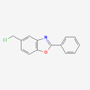 5-(Chloromethyl)-2-phenylbenzo[d]oxazole