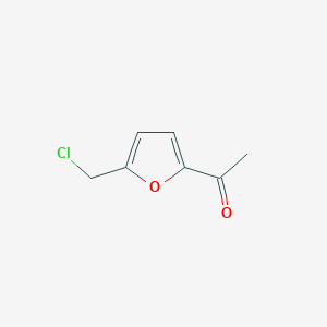 molecular formula C7H7ClO2 B8324161 1-(5-Chloromethyl-furan-2-yl)-ethanone 