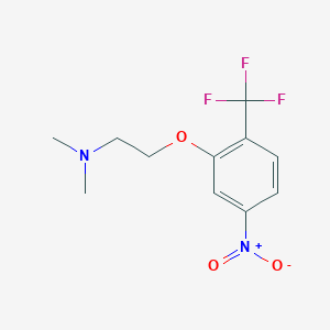 1-nitro-3-(2-Dimethylamino-ethoxy)-4-trifluoromethylbenzene