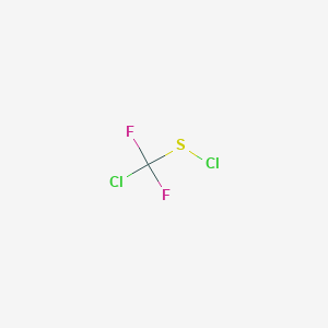 molecular formula CCl2F2S B8324400 Chlorodifluoromethanesulfenyl chloride CAS No. 993-38-4