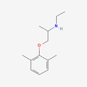 molecular formula C13H21NO B8324525 Racemic [2-(2,6-dimethylphenoxy)-1-methylethyl]-ethylamine 