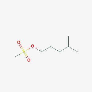 molecular formula C7H16O3S B8324825 4-Methyl-1-pentyl methanesulfonate 