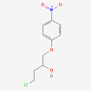 molecular formula C10H12ClNO4 B8324902 4-Chloro-1-(4-nitrophenoxy)-2-butanol 