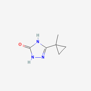 3-(1-methylcyclopropyl)-1H-1,2,4-triazol-5(4H)-one