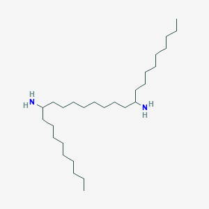 molecular formula C28H60N2 B8324915 Octacosane-10,19-diamine CAS No. 70926-47-5