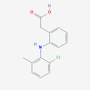 [o-(3-Chloro-o-toluidino)-phenyl]-acetic acid