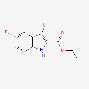 ethyl 3-bromo-5-fluoro-1H-indole-2-carboxylate