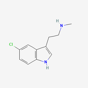 2-(5-chloro-1H-indol-3-yl)-N-methylethanamine