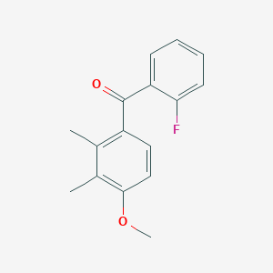 2'-Fluoro-4-methoxy-2,3-dimethylbenzophenone