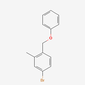 4-Bromo-2-methyl-1-(phenoxymethyl)benzene
