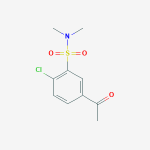 4'-Chloro-3'-dimethylsulfamoylacetophenone