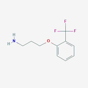 3-(2-(Trifluoromethyl)phenoxy)propan-1-amine