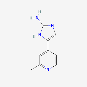 2-Methyl-4-(2-amino-4-imidazolyl)pyridine