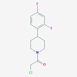 2-Chloro-1-[4-(2,4-difluoro-phenyl)-piperidin-1-yl]-ethanone