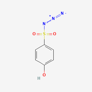 molecular formula C6H5N3O3S B8325219 4-Hydroxybenzenesulfonyl azide 