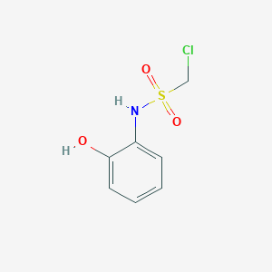 1-chloro-N-(2-hydroxyphenyl)methanesulfonamide