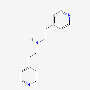 molecular formula C14H17N3 B8325305 Bis[2-(4-pyridyl)ethyl]amine 