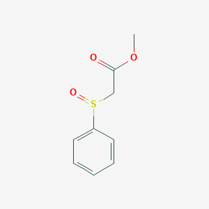 molecular formula C9H10O3S B083254 甲基2-苯基亚砜基乙酸酯 CAS No. 14090-83-6