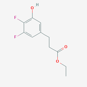 Ethyl 3-(3,4-difluoro-5-hydroxyphenyl)propanoate