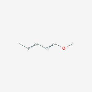 molecular formula C6H10O B8325412 1-Methoxypenta-1,3-diene 