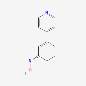 3-(4-Pyridinyl)-2-cyclohexen-1-one oxime