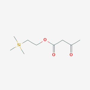 molecular formula C9H18O3Si B8325428 2-(Trimethylsilyl)ethyl Acetoacetate 