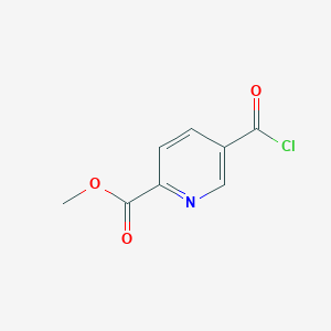 5-Chlorocarbonyl-pyridine-2-carboxylic acid methyl ester